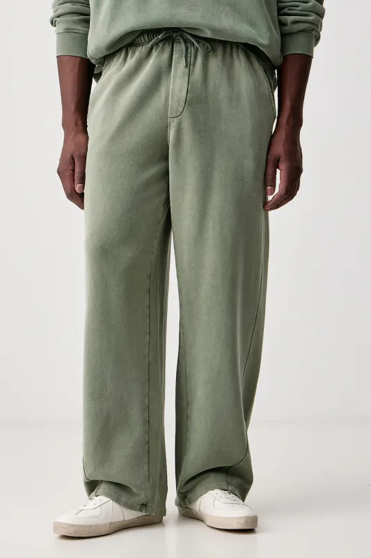 American Vintage pantaloni de trening pentru bărbați din bumbac