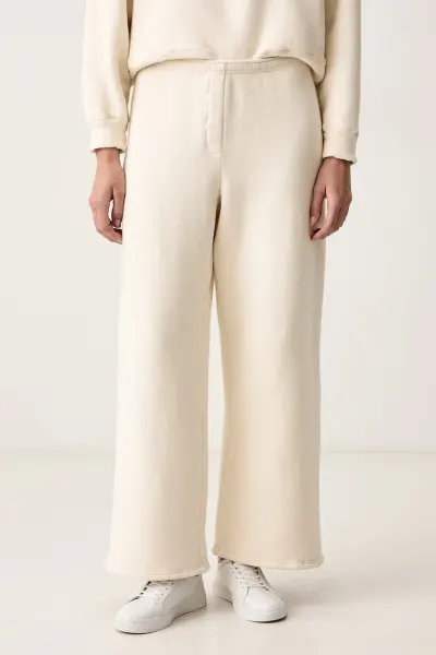 American Vintage  pantaloni de trening pentru femei din bumbac cu elastan