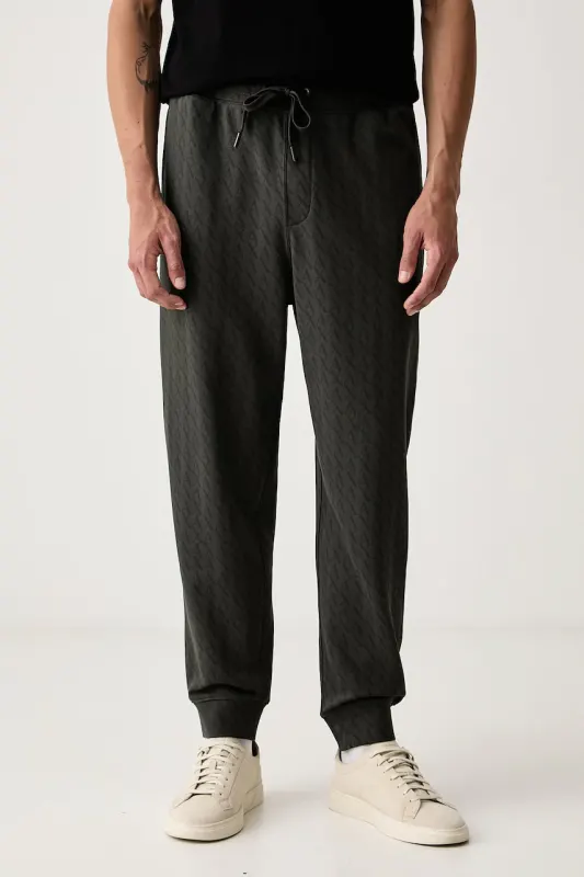 Armani Exchange pantaloni de trening pentru bărbați din bumbac