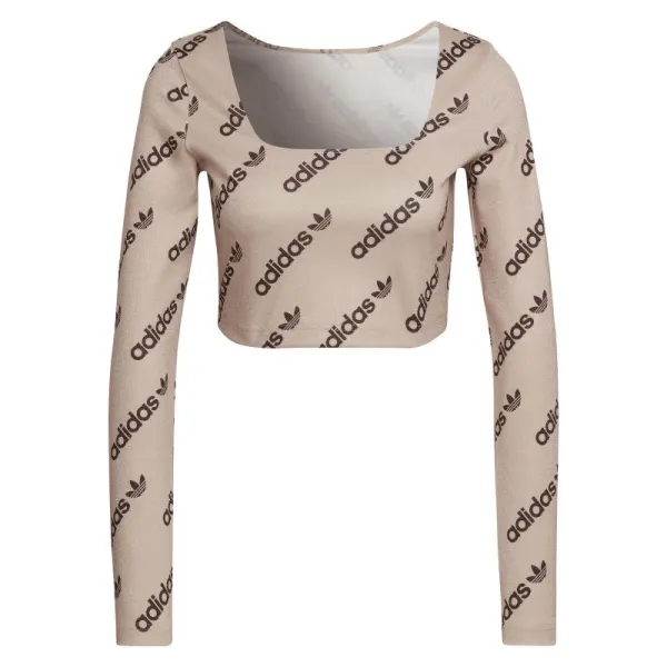 Bluza ADIDAS pentru femei LS CR TOP - HM4893