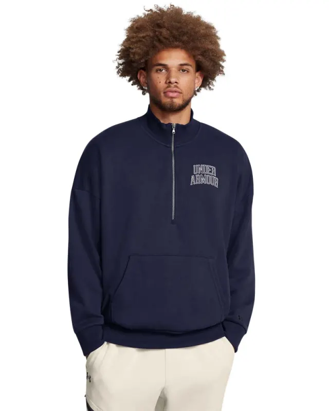 Bluza Barbati ICON HEAVYWEIGHT TERRY 1/2 ZIP Under Armour