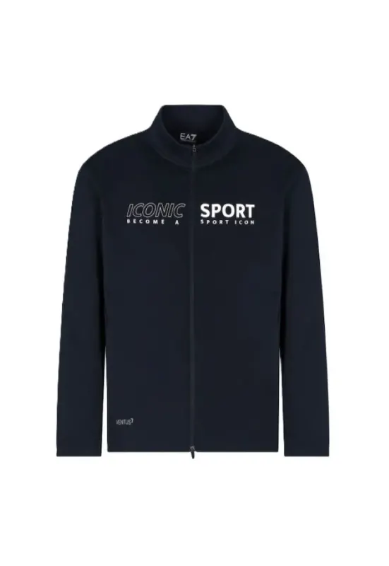 Bluza cu fermoar ARMANI BLUE SPORT M T-TOP FZ-7M000596-AF16426-UB154