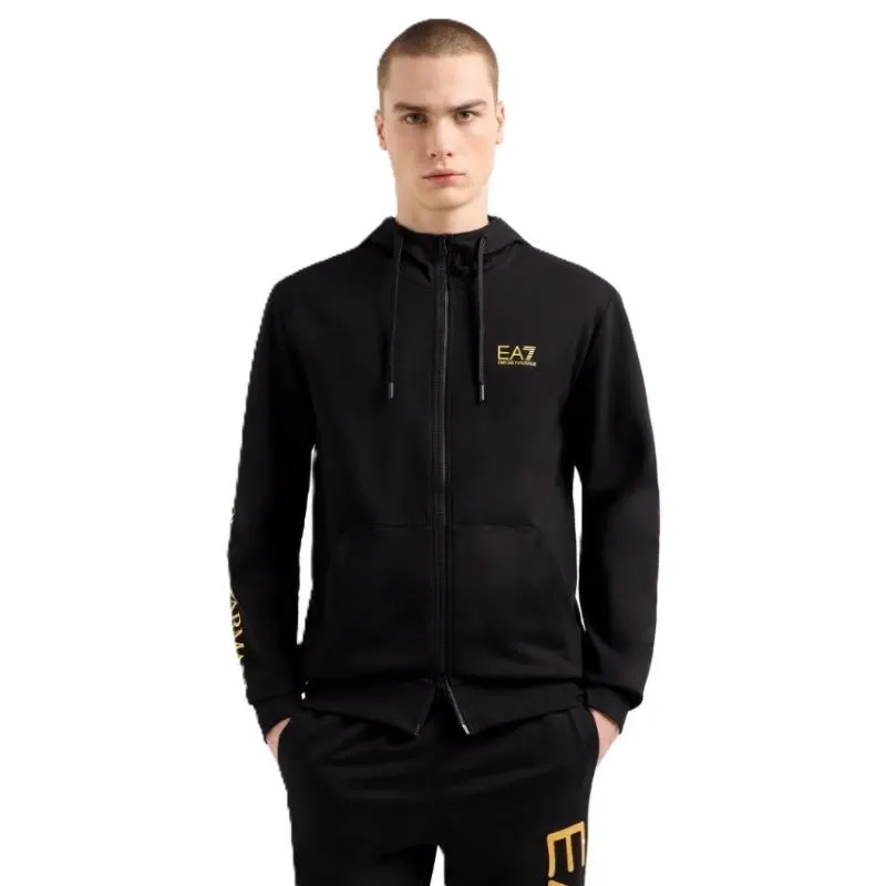 Bluza cu fermoar EA7 M HOODIE FZ EXTENDED LOGO CC