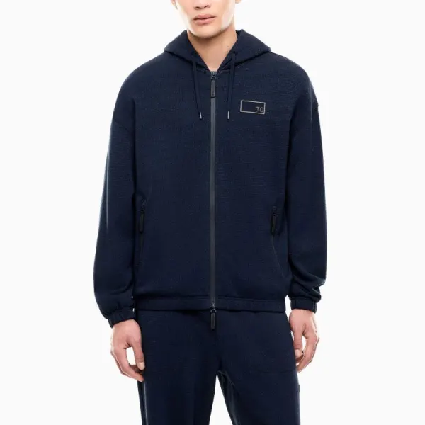 Bluza cu fermoar EA7 TRAIN 7.0 M HOODIE FZ CO PL
