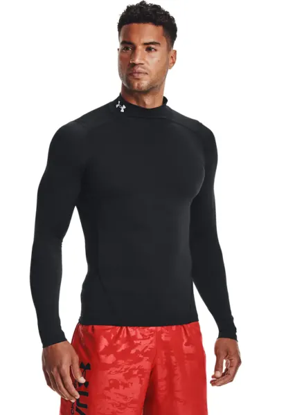 Bluza de compresie pentru fitness - Negru