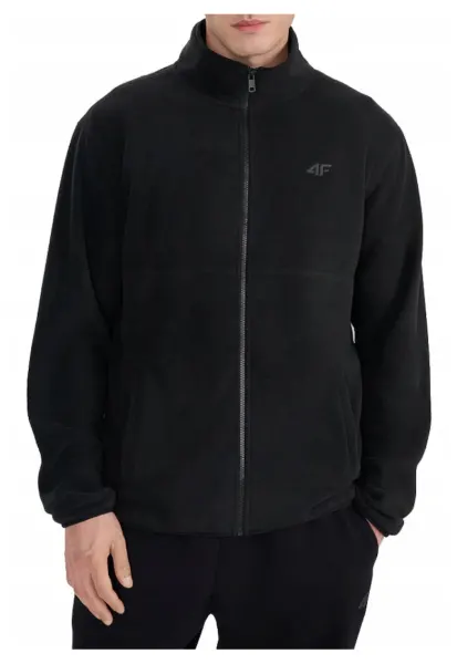Bluza de trening cu fermoar din fleece