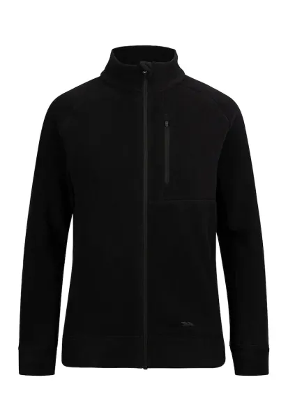 Bluza de trening cu fermoar - Negru