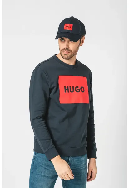 Bluza de trening cu imprimeu logo Duragol 222 - Rosu/Negru/Albastru prafuit