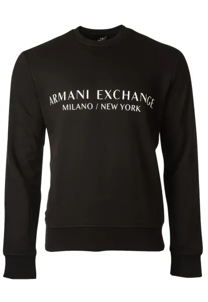 Bluza de trening cu imprimeu logo - Negru