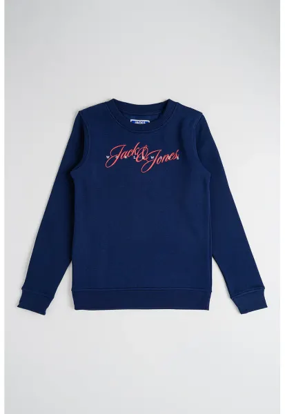 Bluza de trening cu imprimeu logo - Rosu/Alb/Bleumarin