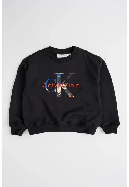 Bluza de trening cu imprimeu logo - Rosu/Negru/Albastru