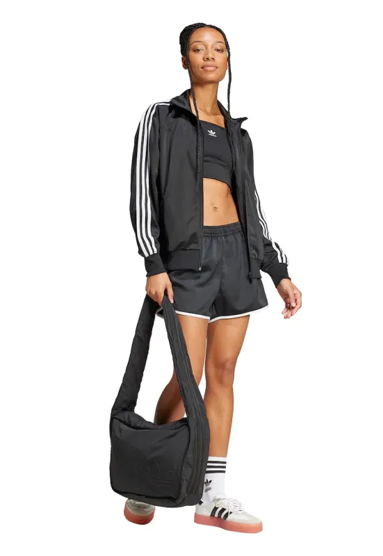 Bluza de trening cu logo si fermoar Firebird - Negru