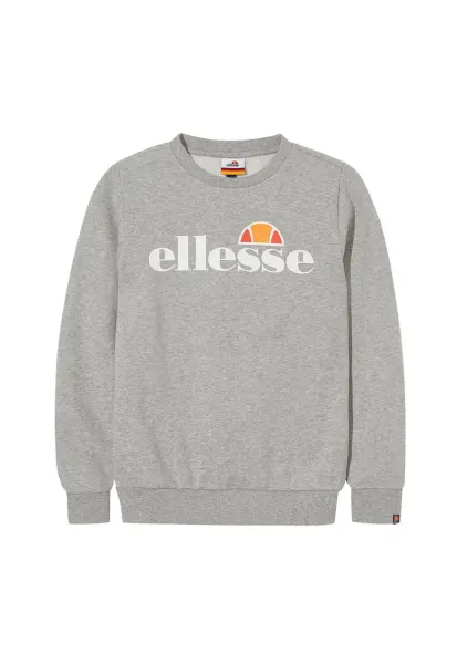 Bluza de trening cu logo Suprios - Gri melange