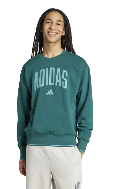 Bluza de trening cu logo - Turcoaz/Verde aquamarin
