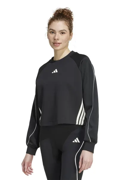 Bluza de trening cu maneci raglan Stadium - Negru stins/Alb murdar