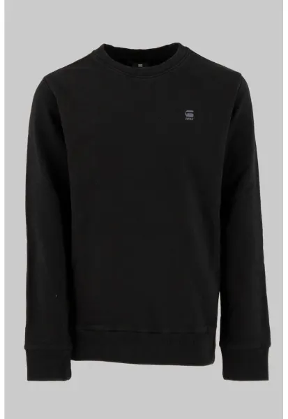 Bluza de trening de bumbac - Negru