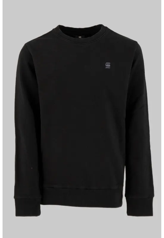 Bluza de trening de bumbac - Negru