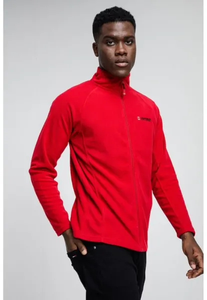 Bluza de trening de fleece cu fermoar Tonneau - Rosu