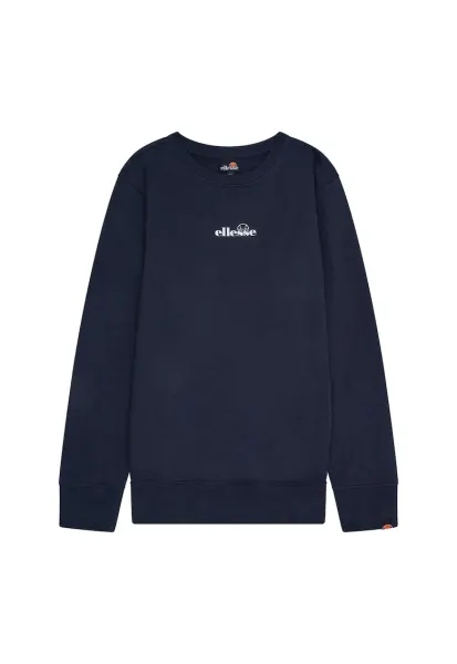 Bluza de trening din amestec de bumbac cu logo - Albastru