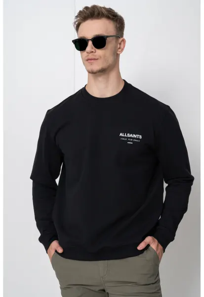 Bluza de trening din bumbac organic Underground - Negru