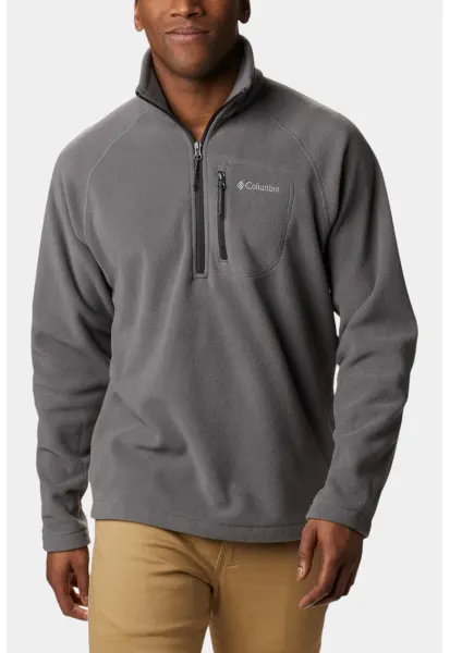 Bluza de trening din fleece - pentru schi Fast Trek III - Gri inchis