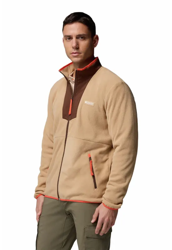 Bluza de trening din material fleece pentru drumetii Sequoia Grove - Maro nisip