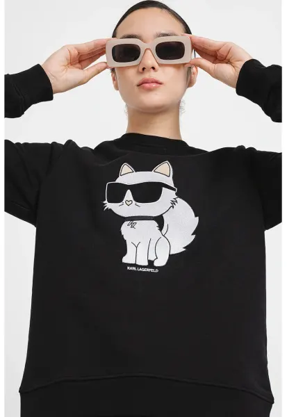 Bluza de trening Ikonik 2.0 Choupette - Negru/Gri