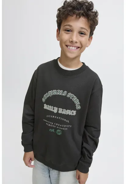 Bluza de trening lejera de bumbac - Verde/Negru