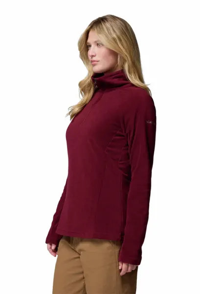 Bluza de trening pentru trekking Glacial™ IV - Rosu inchis