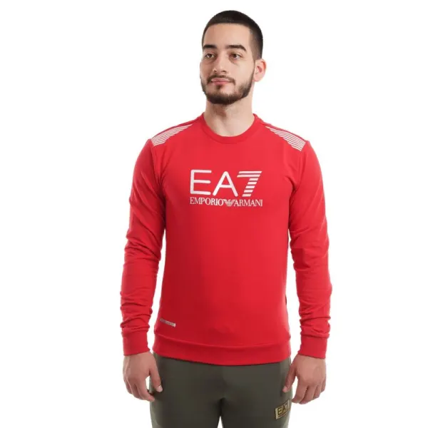 Bluza EMPORIO ARMANI EA7 pentru barbati TRAIN 7 LINES M T-TOP CN COFT - 3DPM40PJLIZ01461