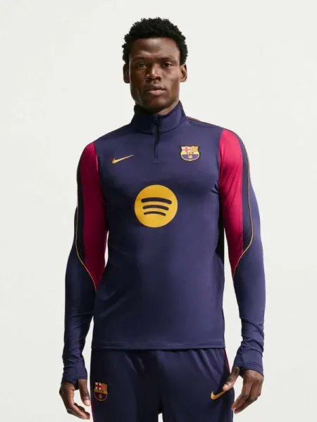 Bluza Fcb M Nk Df Strk Drill Top K