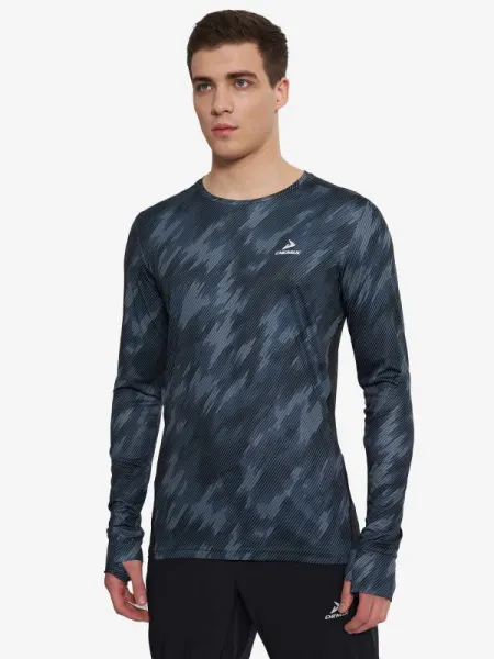 Bluza M D Running Urban Aop Ls
