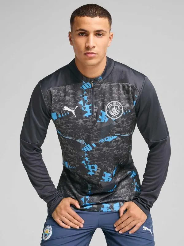 Bluza Mcfc Prematch 1/4 Zip Top