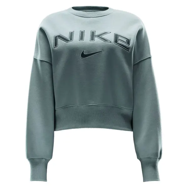Bluza NIKE pentru femei PHNX FLC OOS LOGO CREW - FV7674370