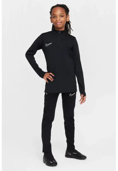 Bluza slim-fit cu logo - pentru fotbal - Negru/Alb optic
