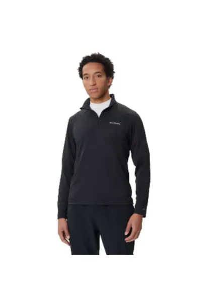 Bluza sport barbati -  poliester - negru -