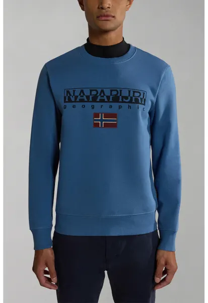 Bluza sport cu decolteu la baza gatului Ayas - Albastru lavanda