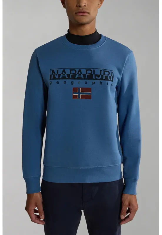 Bluza sport cu decolteu la baza gatului Ayas - Albastru lavanda
