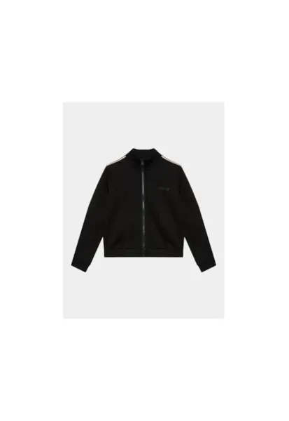 Bluza sport cu logo si fermoar