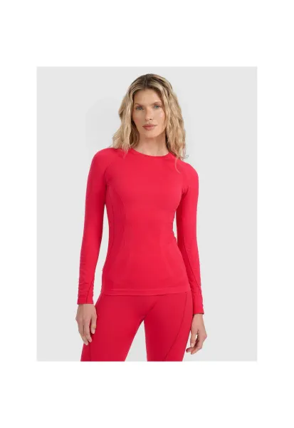 Bluza sport dama -  poliamida - rosu