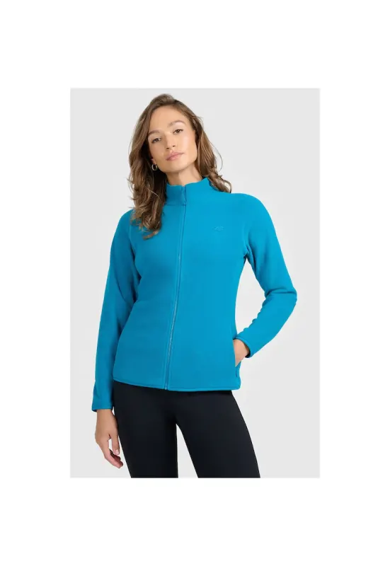 Bluza sport dama poliester - albastru