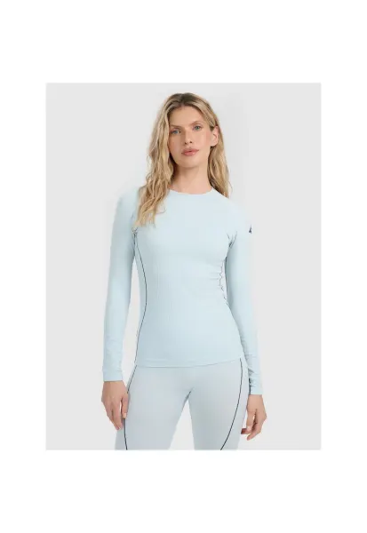 Bluza sport dama -  poliester - albastru deschiswqfwqd - Albastru deschis