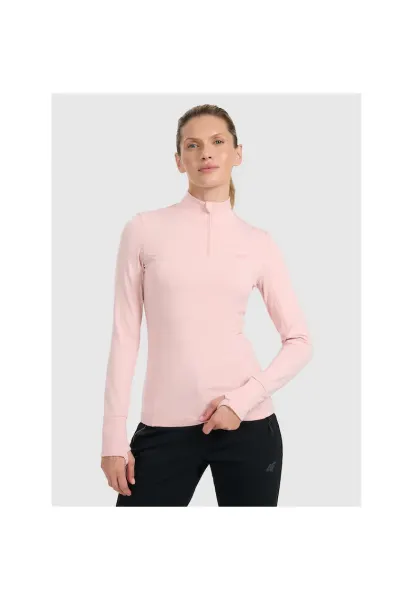 Bluza sport dama -  poliester - roz deschis