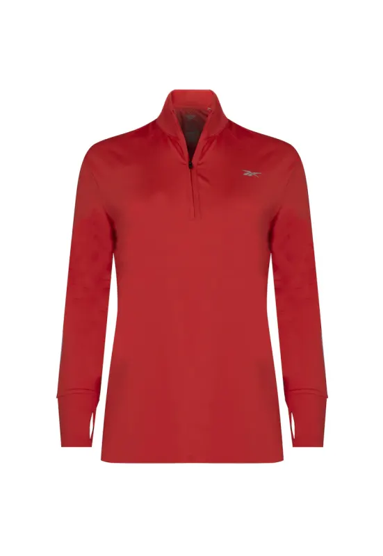 Bluza sport dama -  WOR Run 1/4 Zip - material respirabil -