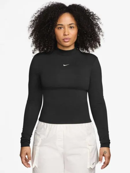 Bluza W Nsw Nk Chll Knt Mock