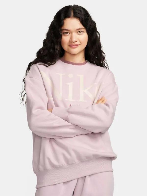 Bluza W Nsw Phnx Flc OS Logo Crew