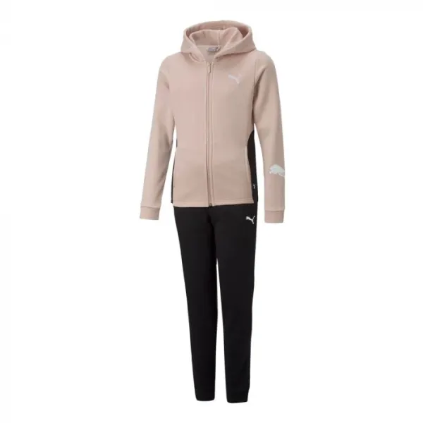 Classic Hooded Tracksuit Fl Cl G Rose Qu