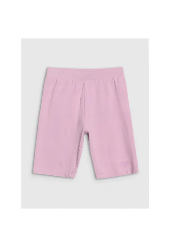 Colanti ciclism fete  slim fit - roz - 95% bumbac - sezon primavara-vara