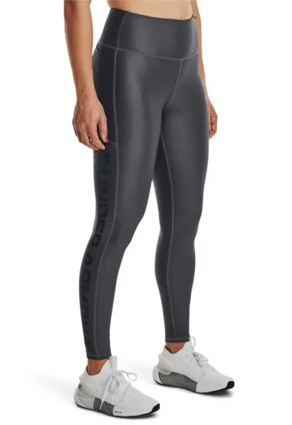 Colanti cu talie inalata - pentru fitness HeatGear® - Gri antracit