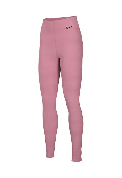 Colanti cu talie inalta si tehnologie Dri-Fit - pentru fitness Sculpt Victory - Roz prafuit
